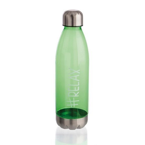 BOTELLA QUIDATE PLASTICO TAPA METAL 75CL VERDE